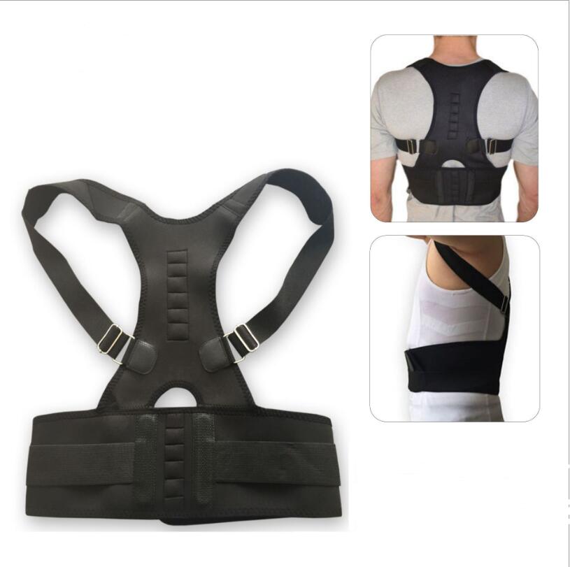 Magnetic therapy posture corrector