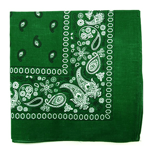 100% Cotton Paisley Bandanas Double Sided