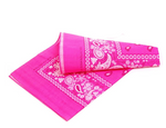 100% Cotton Paisley Bandanas Double Sided