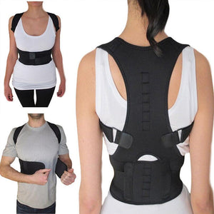 Magnetic therapy posture corrector