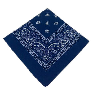 100% Cotton Paisley Bandanas Double Sided