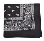 100% Cotton Paisley Bandanas Double Sided