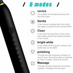 Rechargeable Sonic Electric Toothbrush for Adults and Kids