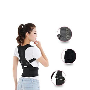 Magnetic therapy posture corrector