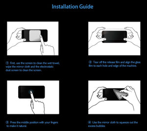 Tempered Protective Glass for iPhone Edge to Edge Coverage. - E-Suke