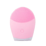 Electric Silicone Facial Brush Cleansing Skin Massager