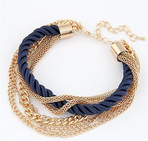 Multi-layer Charm Chain Bracelet - E-Suke