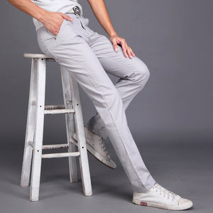 Midweight Slim Long Casual Pants - E-Suke