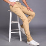 Midweight Slim Long Casual Pants - E-Suke